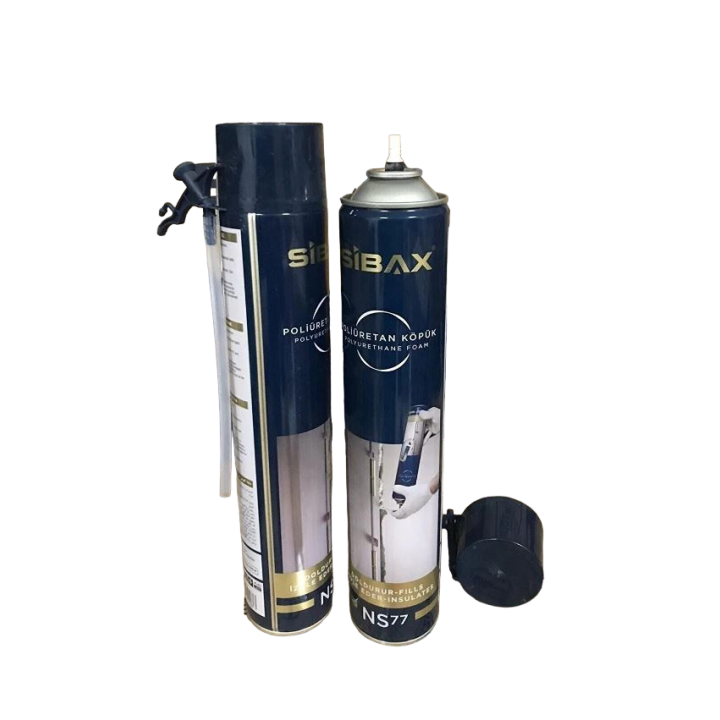 MOUSSE DE REMPLISSAGE POLYURÉTHANE 750 ML NS77 SİBAX