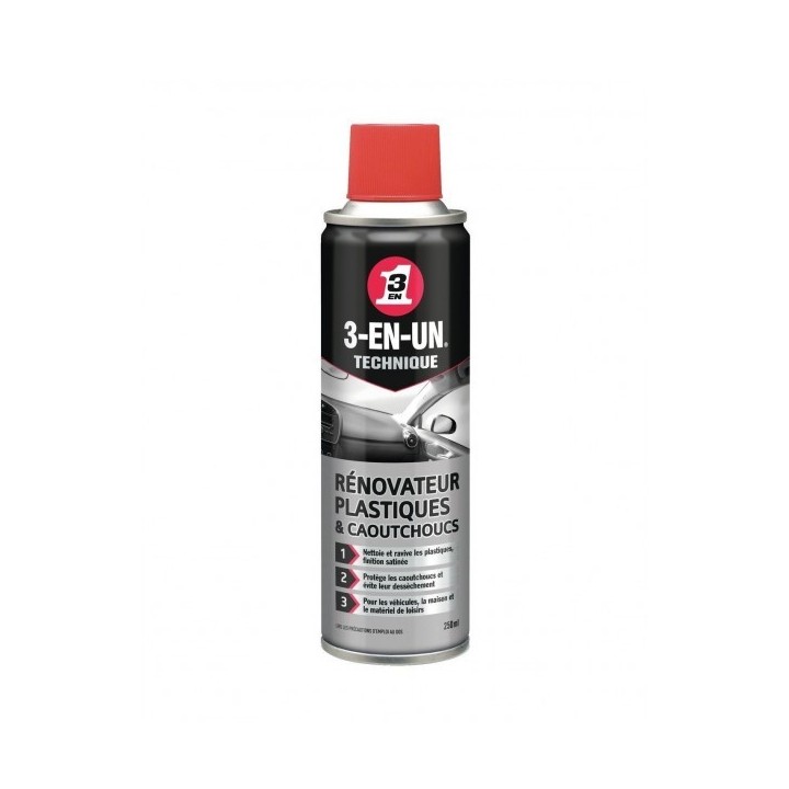 RENOVATEUR PLASTIQUE ET CAOUTCHOUC 3-EN-UN RENOVATEUR PLASTIQUE ET CAOUTCHOUC 3-EN-UN