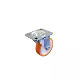 ROULETTE PIVOTANTE À PLATINE 80MM EN POLYURETHANE ACEM