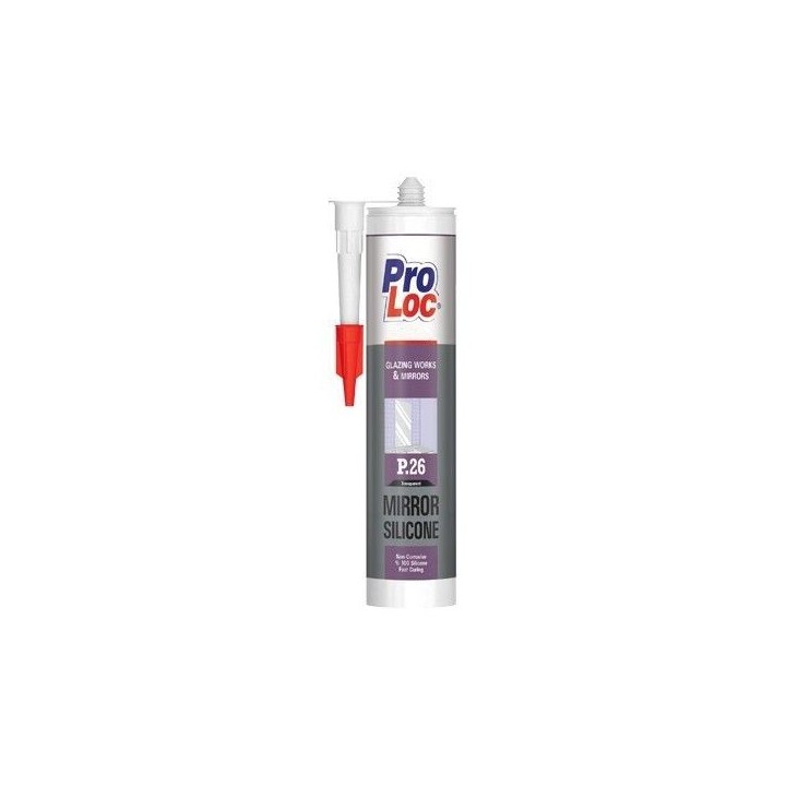 MASTIC DE SILICONE SPÉCIAL MIROIRS P.26 PROLOC