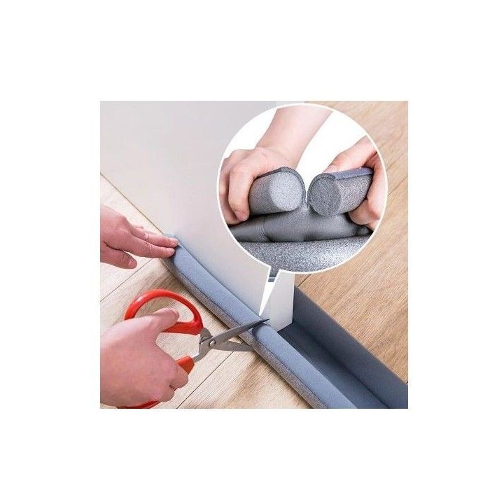 BOURRELET DOUBLE BOUDINS 1M GRIS AMIG BOURRELET DOUBLE BOUDINS 1M GRIS AMIG