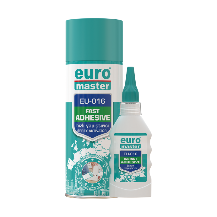 ADHÉSIF RAPIDE 400ML AVEC ACTIVATEUR 80GR EURO MASTER