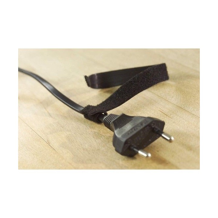 LOT DE 5 ATTACHES-CÂBLES SCRATCH 20CM×12MM TESA