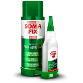 ADHÉSIF RAPIDE ET UNIVERSEL 400ML AVEC ACTIVATEUR 100GR SOMAFIX ADHÉSIF RAPIDE ET UNIVERSEL 400ML AVEC ACTIVATEUR 100GR SOMAFIX