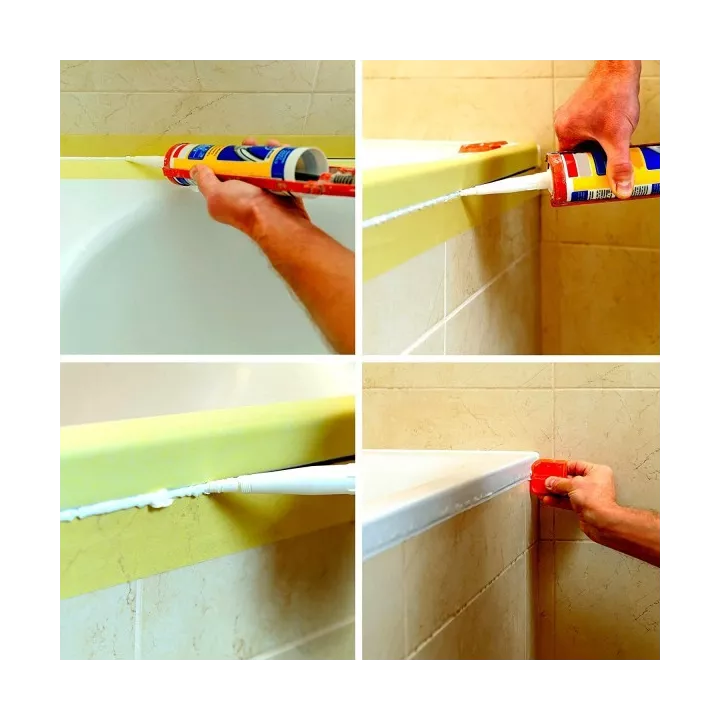 MASTIC SILICONE SIKASEAL 108 TRANPARENT 300ML SIKA