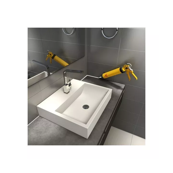 SILICONE MULTIPLUS-T BLANC 280ML SIKA