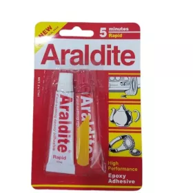 COLLE ÉPOXY ADHÉSIVE 5 MIN 2*17ML ARALDITE