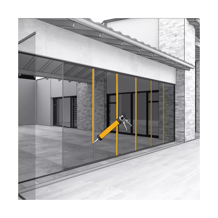 SILICONE MULTIPLUS-T TRANSPARENT 280 ML SIKA SILICONE MULTIPLUS-T TRANSPARENT 280 ML SIKA