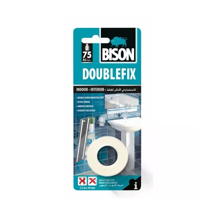 SCOTCH DOUBLE FACE 1.5*19MM BISON