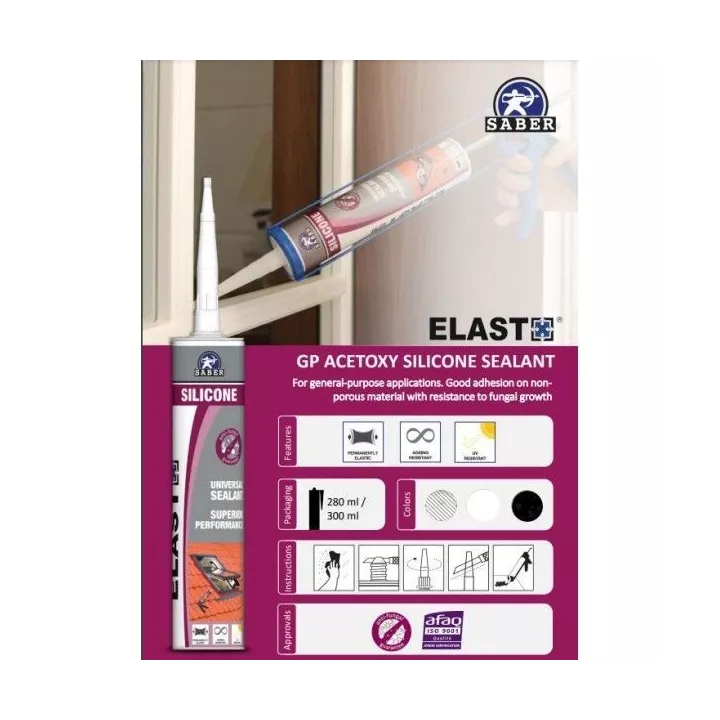 SILICONE TRANSPARENT SABER SILICONE TRANSPARENT SABER