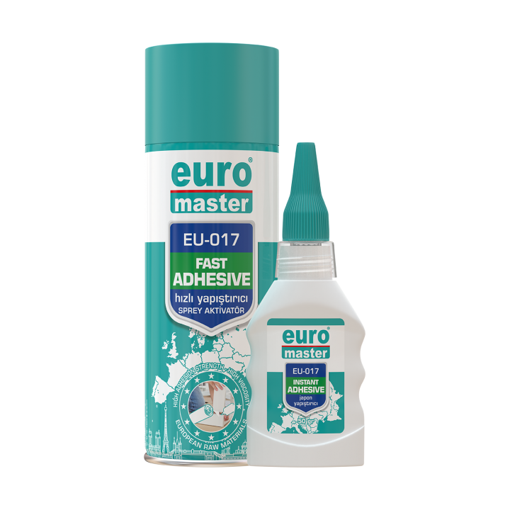ADHÉSIF RAPIDE 200ML AVEC ACTIVATEUR 40GR EURO MASTER