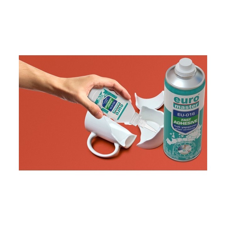 ADHÉSIF RAPIDE 200ML AVEC ACTIVATEUR 40GR EURO MASTER