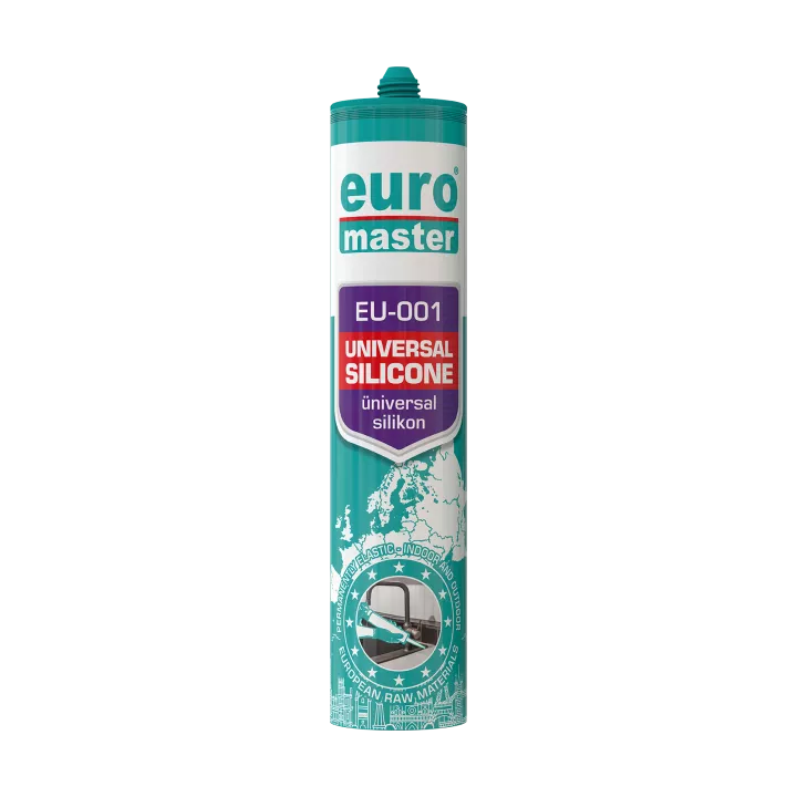 SILICONE UNIVERSEL TRANSPARENT 280G EURO MASTER