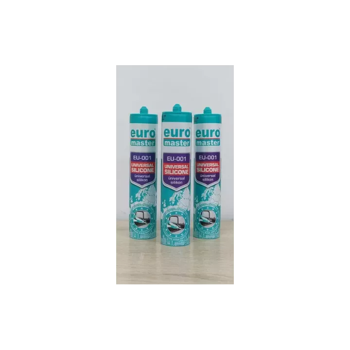 SILICONE UNIVERSEL TRANSPARENT 280G EURO MASTER