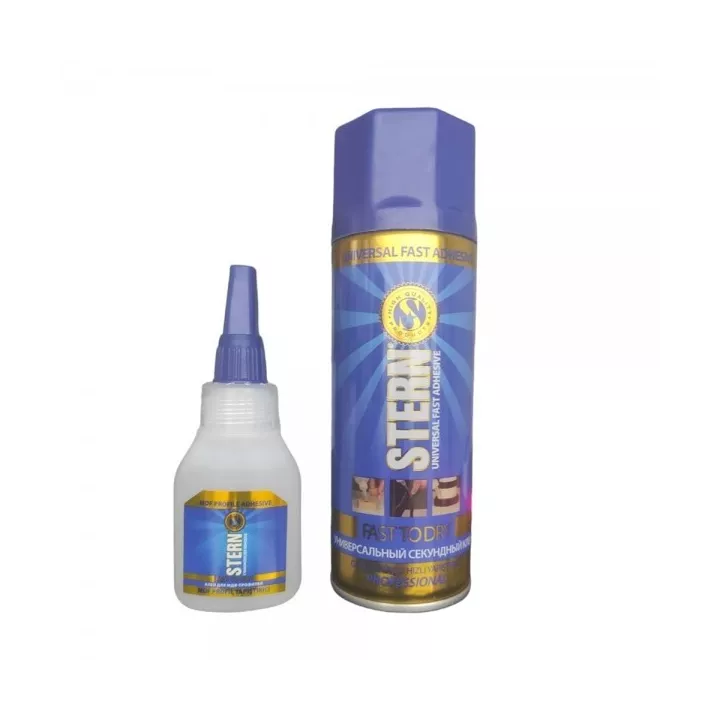 KIT COLLE 50G AVEC ACTIVATEUR 200ML STERN