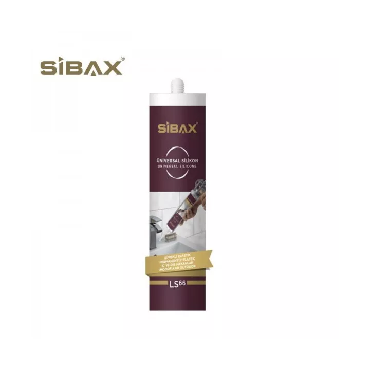 SILICONE UNIVERSEL TRANSPARENT 280ML LS66 SIBAX SILICONE UNIVERSEL TRANSPARENT 280ML LS66 SIBAX