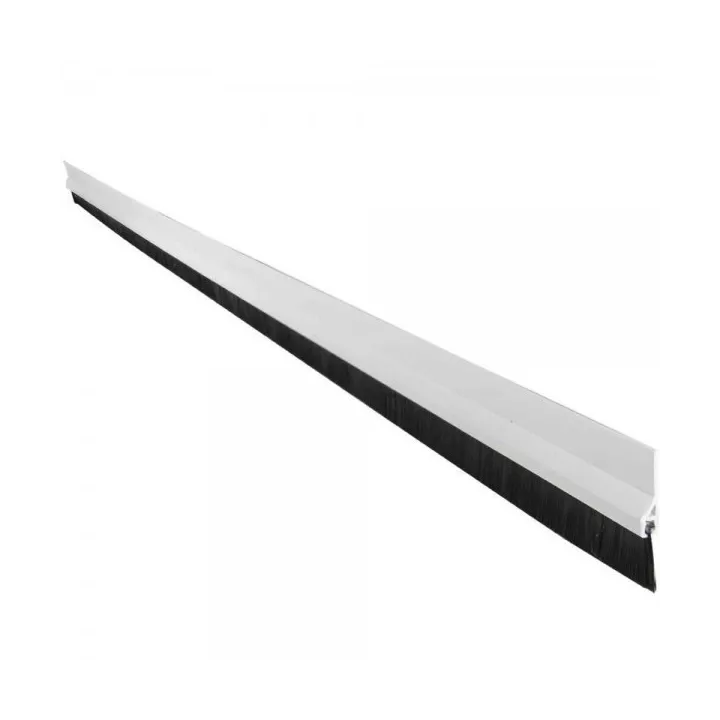 BAS ADHÉSIF DE PORTE AVEC BROSSE BLANC 1M SEAL