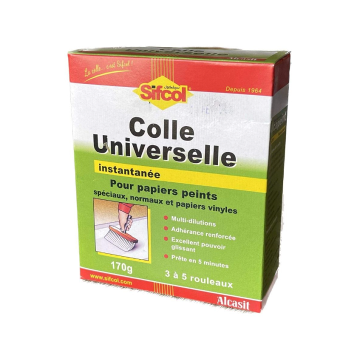 COLLE PAPIER PEINT 170G SIFCOL COLLE PAPIER PEINT 170G SIFCOL