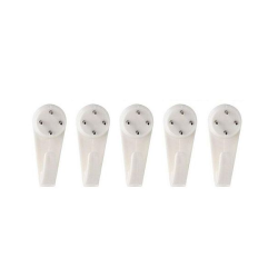 LOT DE 5 CROCHETS SPÉCIAL BÉTON 4CM BRICOLA