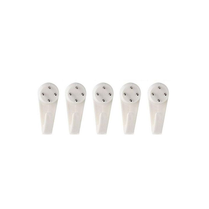 LOT DE 5 CROCHETS SPÉCIAL BÉTON 4CM BRICOLA