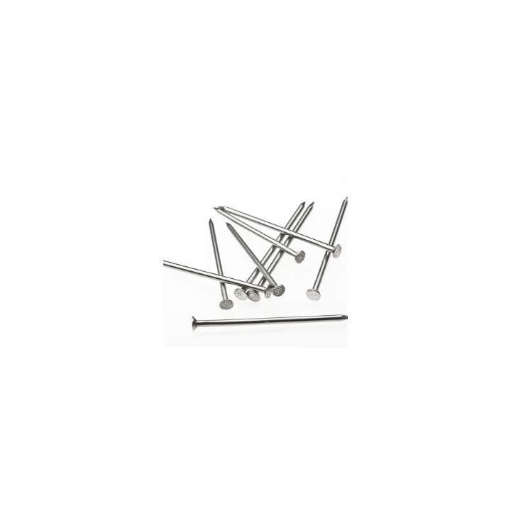 CLOU TETE PLATE 80MM 110G CHROMÉ BRICOLA CLOU TETE PLATE 80MM 110G CHROMÉ BRICOLA