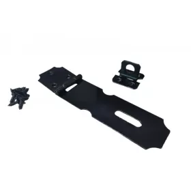 VERROU PORTE CADENAS 75MM NOIR BRICOLA