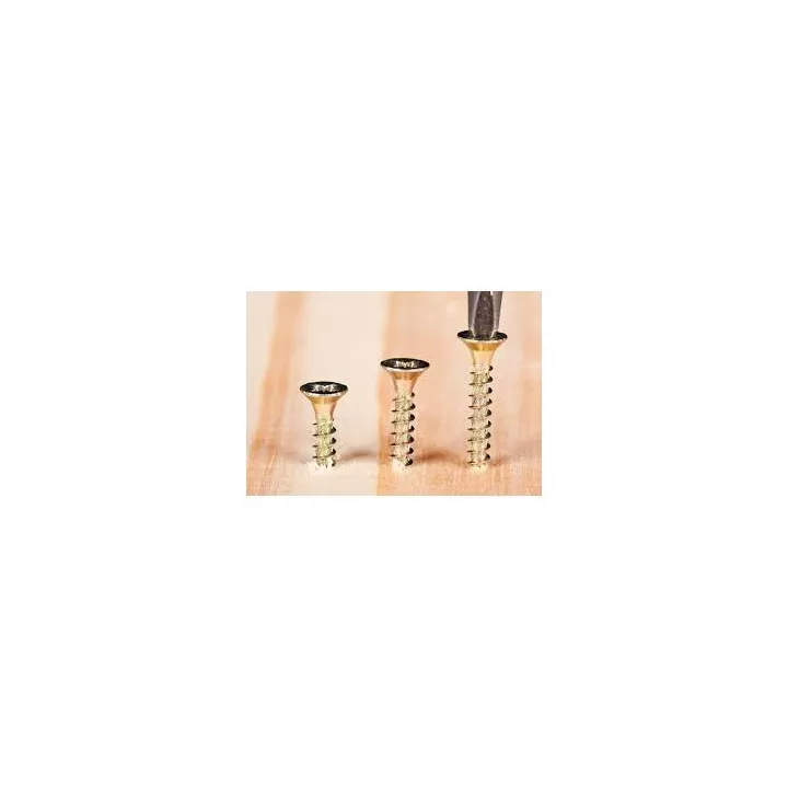 LOT DE 13 VIS BOIS TETE FRAISÉE PLATE 4*60MM BRICOLA LOT DE 13 VIS BOIS TETE FRAISÉE PLATE 4*60MM BRICOLA