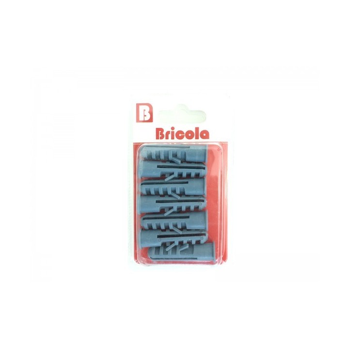 LOT DE 7 CHEVILLES 10MM BLEU BRICOLA LOT DE 7 CHEVILLES 10MM BLEU BRICOLA