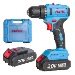 PERCEUSE VISSEUSE 20V AVEC 2 BATTERIES FIXTEC PERCEUSE VISSEUSE 20V AVEC 2 BATTERIES FIXTEC