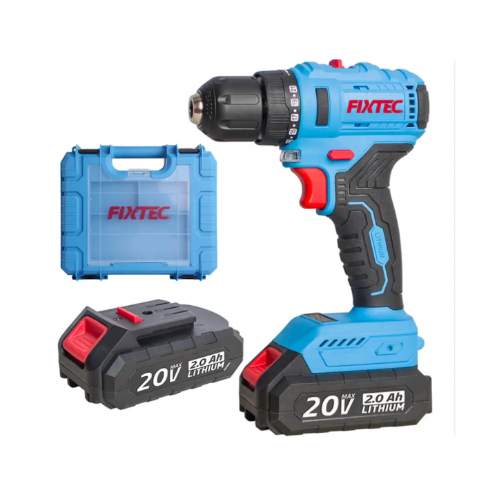 PERCEUSE VISSEUSE 20V AVEC 2 BATTERIES FIXTEC