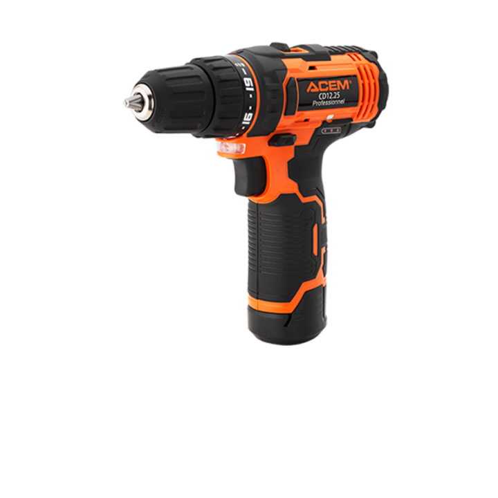 PERCEUSE VISSEUSE SANS FIL 12V LITHIUM-ION 1.5AH ACEM