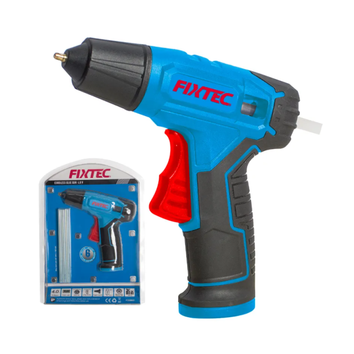 PISTOLET À COLLE CHAUDE SANS FIL 3.6V FIXTEC PISTOLET À COLLE CHAUDE SANS FIL 3.6V FIXTEC