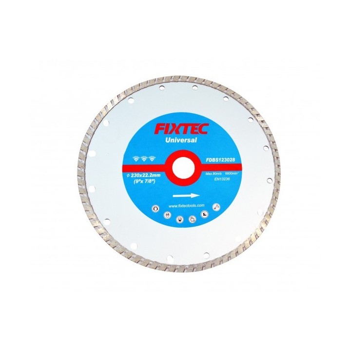 DISQUE DIAMANT 230*22.2MM FIXTEC