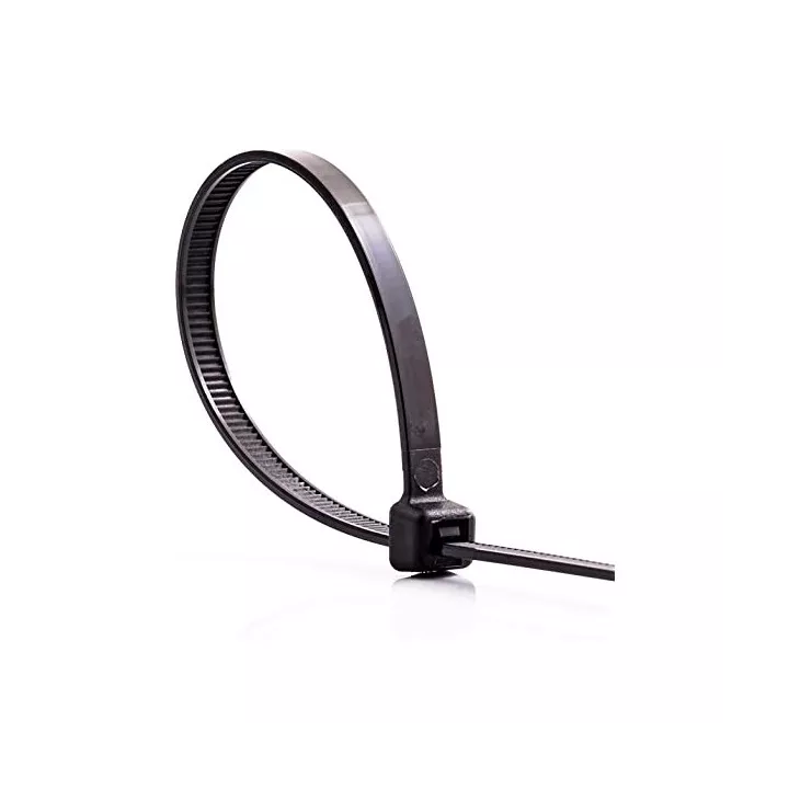 LOT DE 100 COLLIERS DE SERRAGE 550*9MM NOIR