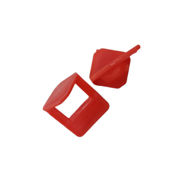 LOT DE 250 BASE AUTONIVELANT 3MM ROUGE