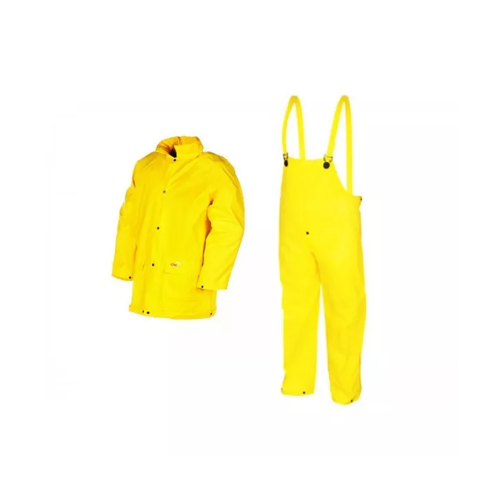 COMBINAISON IMPERMEABLE TAILLE L JAUNE