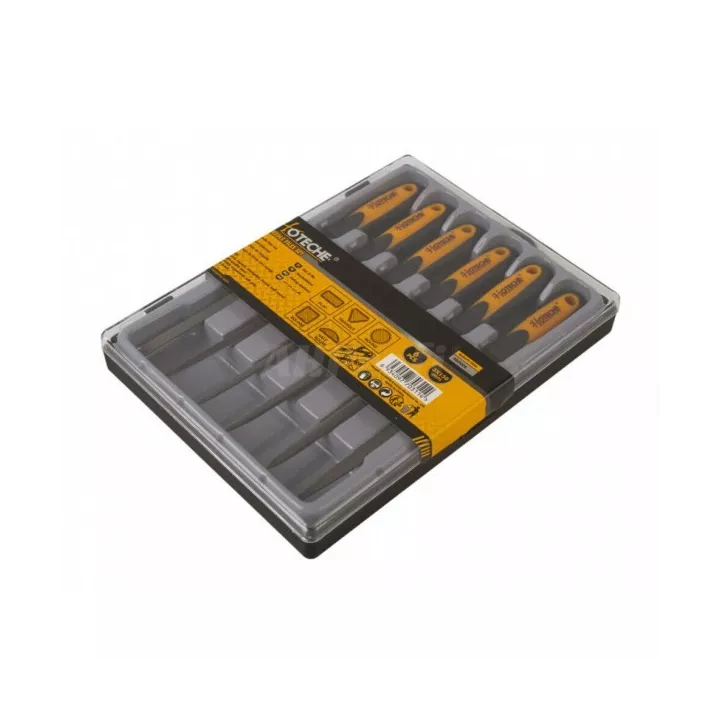 JEU DE 6 LIMES AIGUILLES 3X150 MM HOTECHE