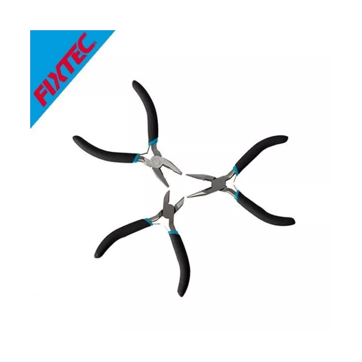 LOT DE 3 PINCES COUPANTES 115MM FIXTEC