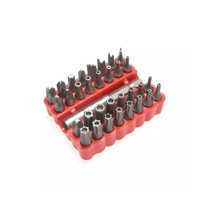 JEU DE 33 EMBOUTS DE VISSAGE ET ADAPTATEUR VALEX