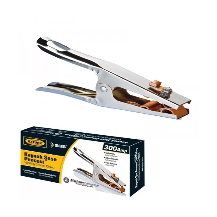PINCE DE MASSE POUR SOUDURE 300A SGS PINCE DE MASSE POUR SOUDURE 300A SGS