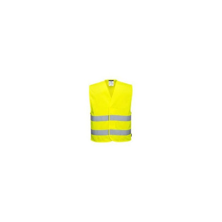 GILET DE SECURITE JAUNE ABRICOT GILET DE SECURITE JAUNE ABRICOT