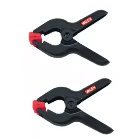 LOT DE 2 PINCES DE SERRAGE À RESSORT VALEX