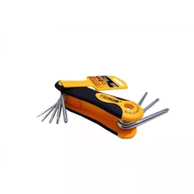 JEU DE 8 CLÉS MÂLES TORX PLIANTES (261009) HOTECHE