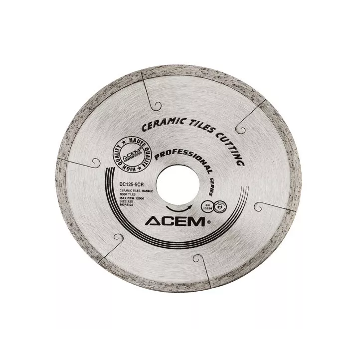 DISQUE DIAMANT DC125-5CR ACEM