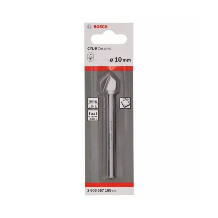 FORET CERAMIQUE 10*90MM CYL-9 BOSCH FORET CERAMIQUE 10*90MM CYL-9 BOSCH