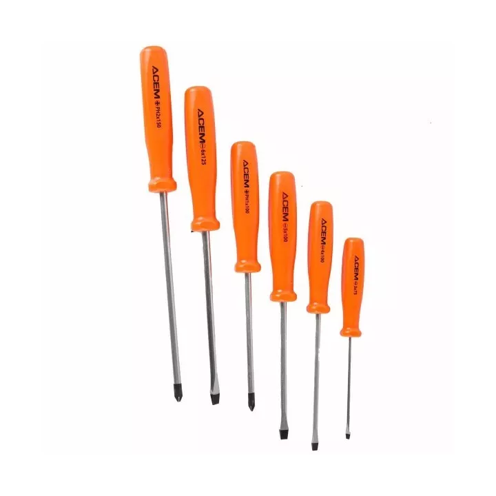 JEUX DE 6 TOURNEVIS ACEM