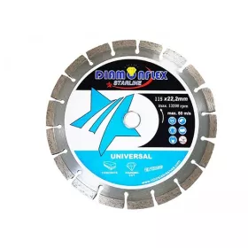 DISQUE DIAMANT UNIVERSAL 115*22.2MM DIAMONFLEX STARLINE