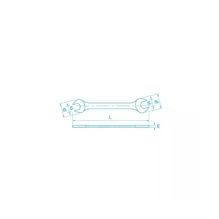CLÉ À FOURCHE 21-23MM ACEM