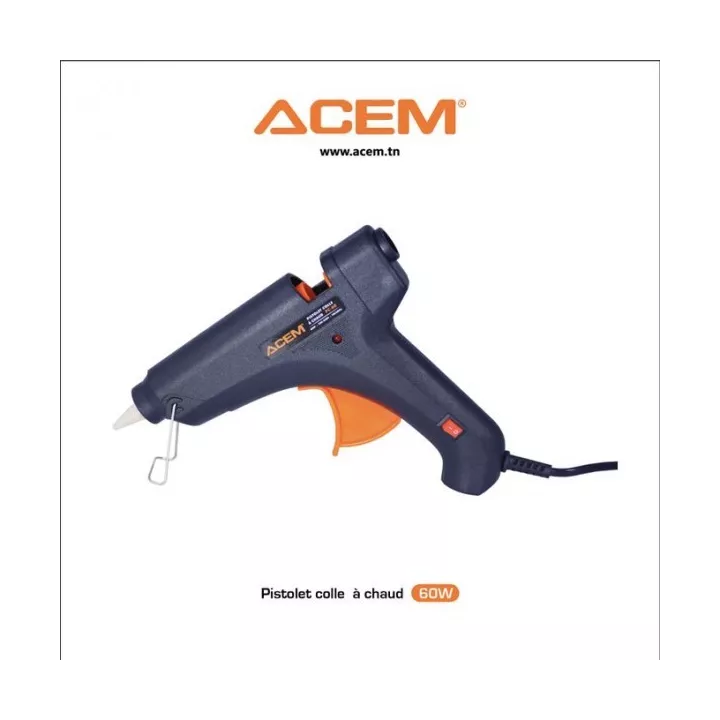 PISTOLET À COLLE À CHAUD PC-60 60W ACEM