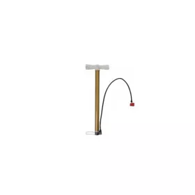 POMPE À AIR EN PLASTIQUE DOUBLE TÊTE AVEC EMBOUT 55CM
